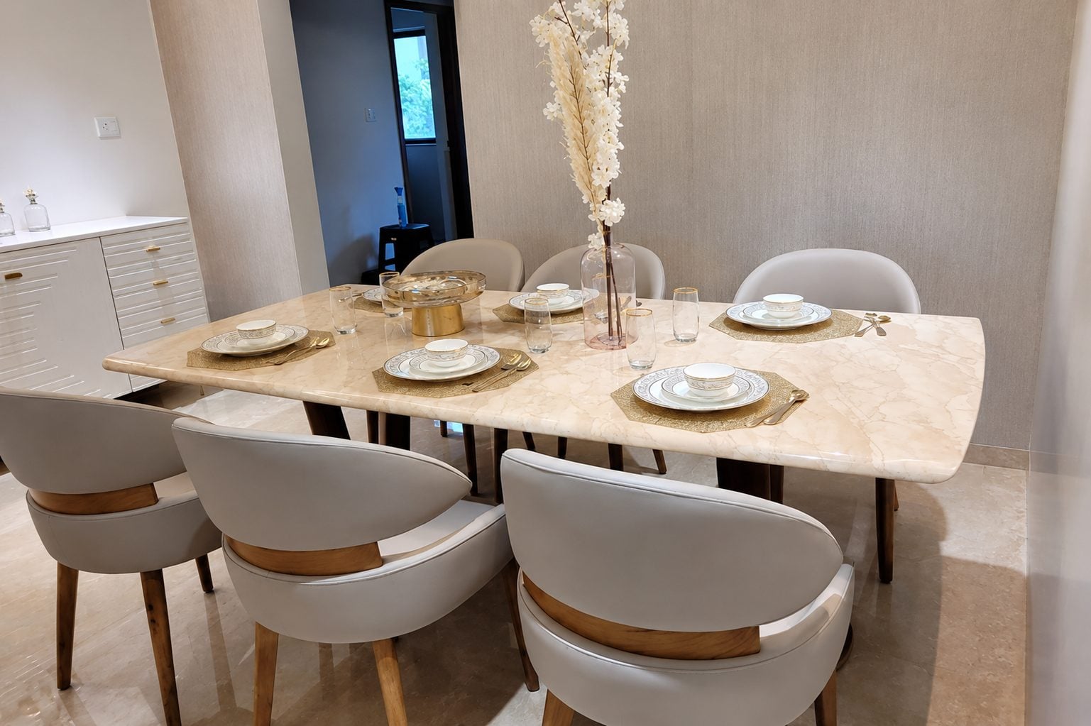 Contemporary Dining Room Interior