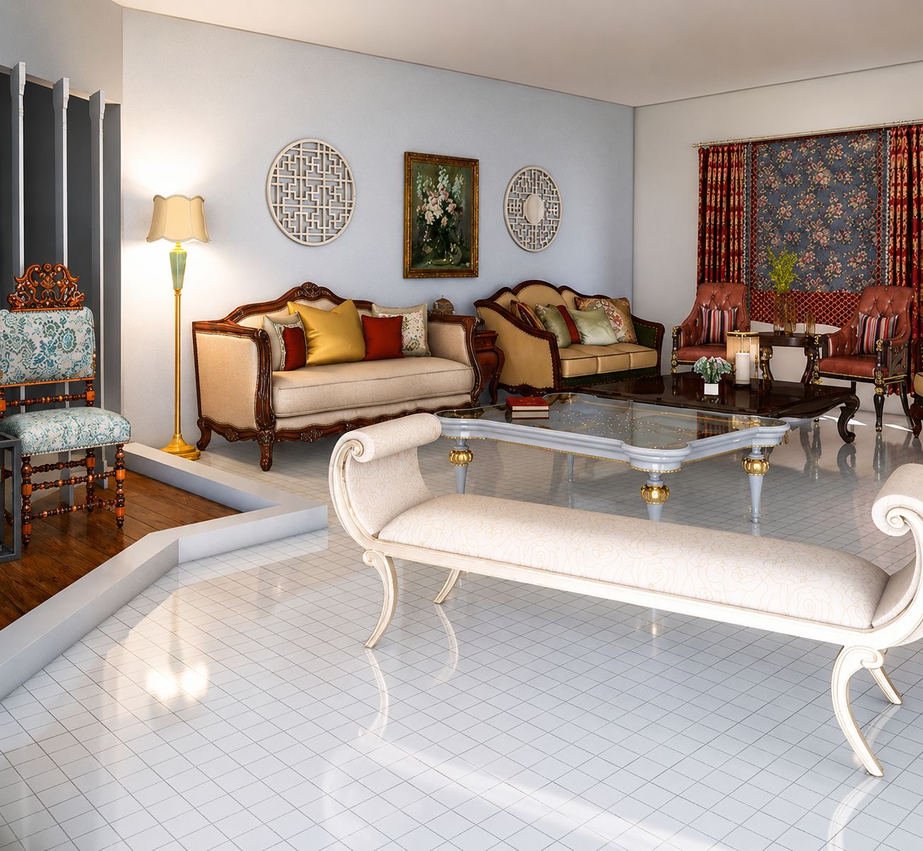 Classic Heritage Living Room
