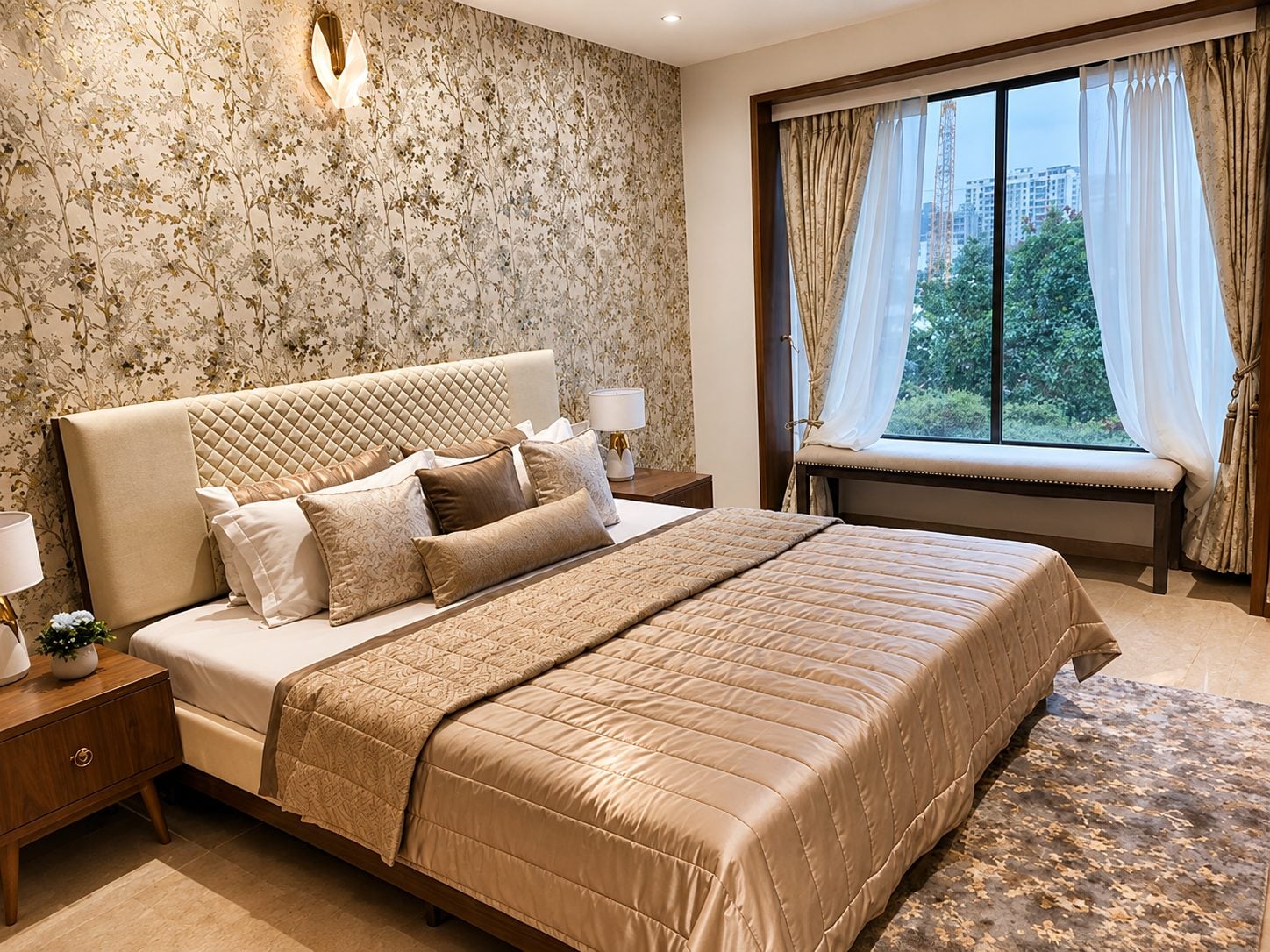 Elegant Contemporary Bedroom